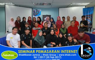 Read more about the article Seminar Pemasaran Internet Sabah (Feb 2017)